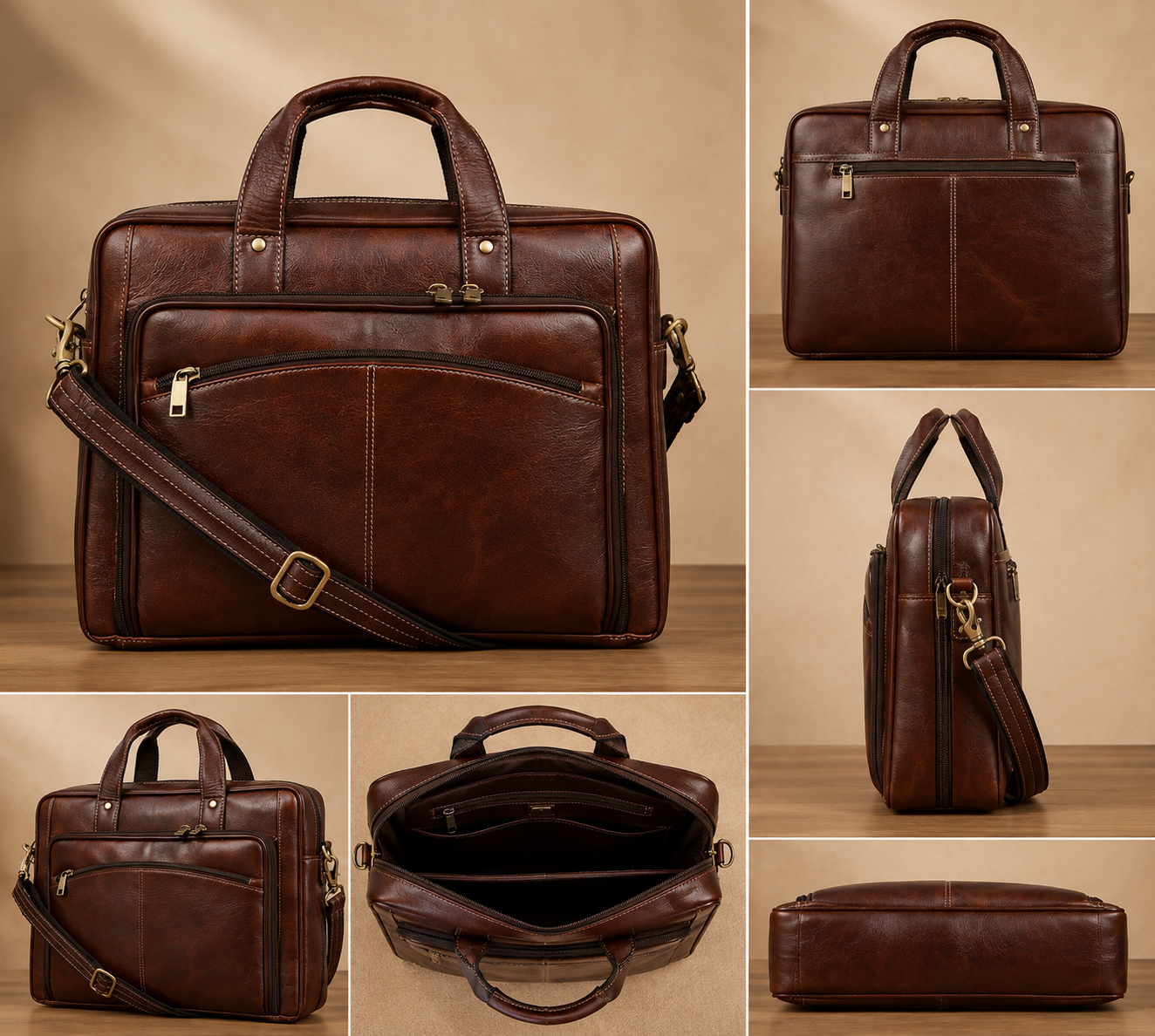 Heritage Executive Leather Bag for Men
