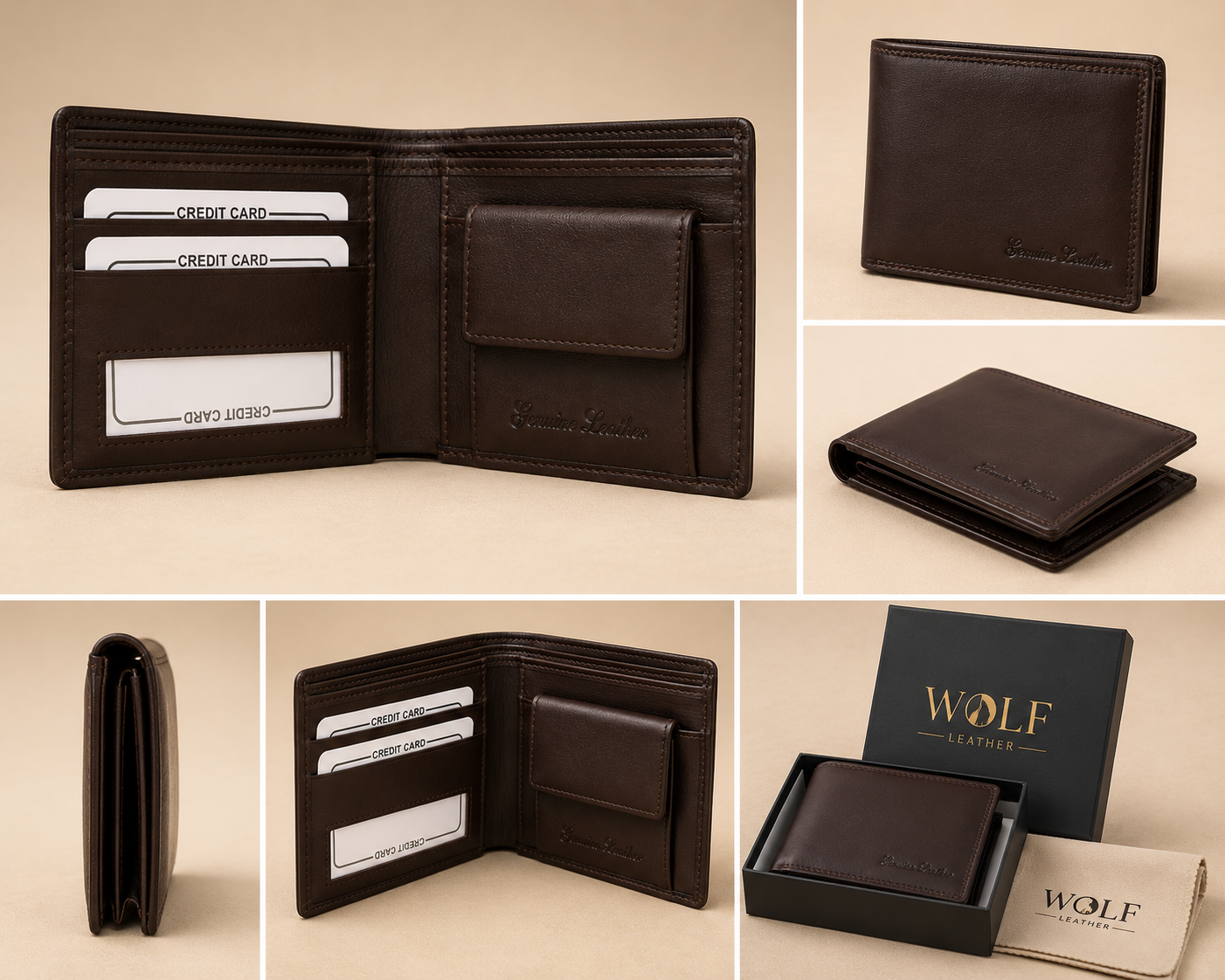Legacy Genuine Leather Wallet for Men