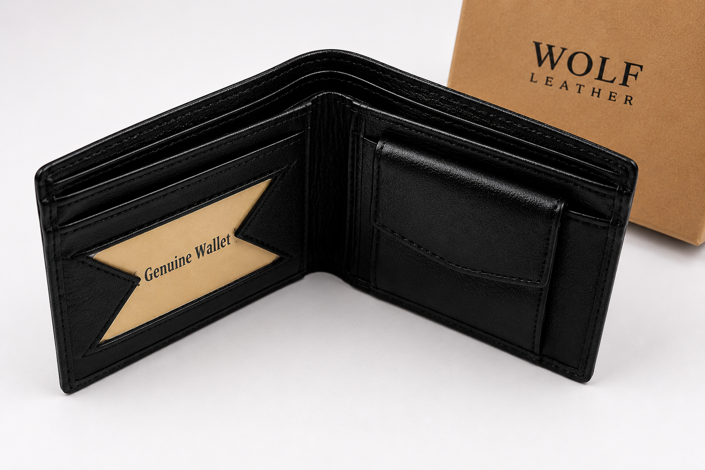 Wolf Leather Classic Bifold Wallet | Men's Wallet
