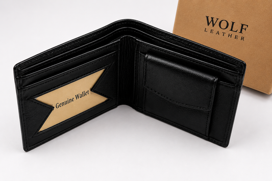 Wolf Leather Classic Bifold Wallet | Men's Wallet