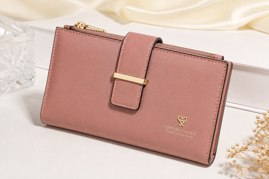 Women’s Premium Long Wallet – Elegant Multi-Compartment Purse